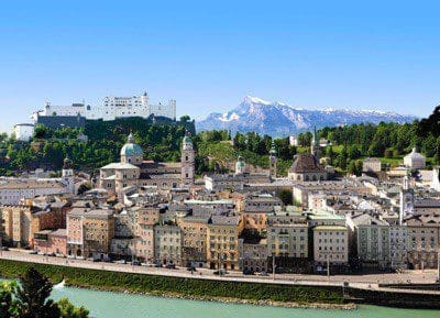 Stadtüberblick Salzburg-Stadt