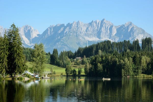 Schwarzsee in Kitzbühel zum Entspannen