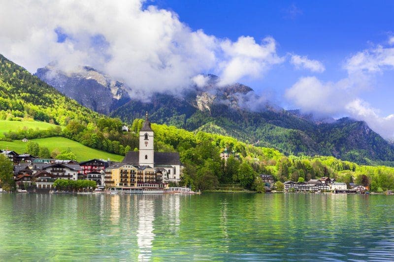 Salzburg und der Wolfgangsee