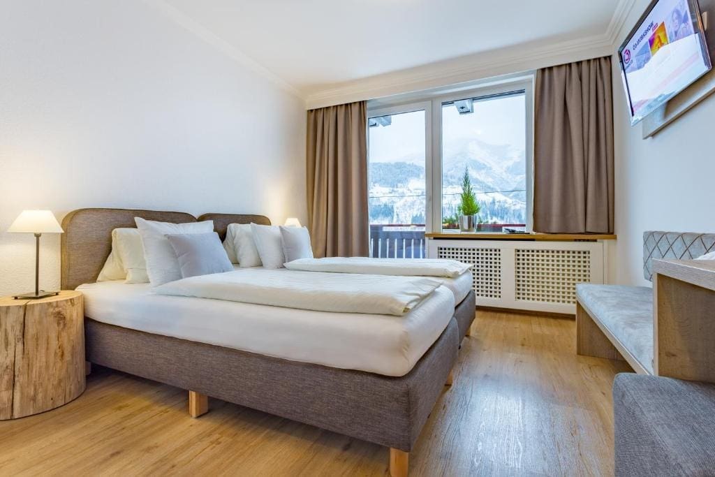 Klassisches Hotelzimmer Alpen