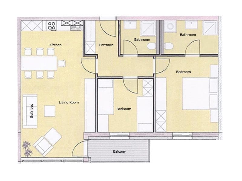 3 Zimmer 70m²! Luxus über den Dächern von Bad Gastein, Etagenwohnung in 5640 Bad Gastein