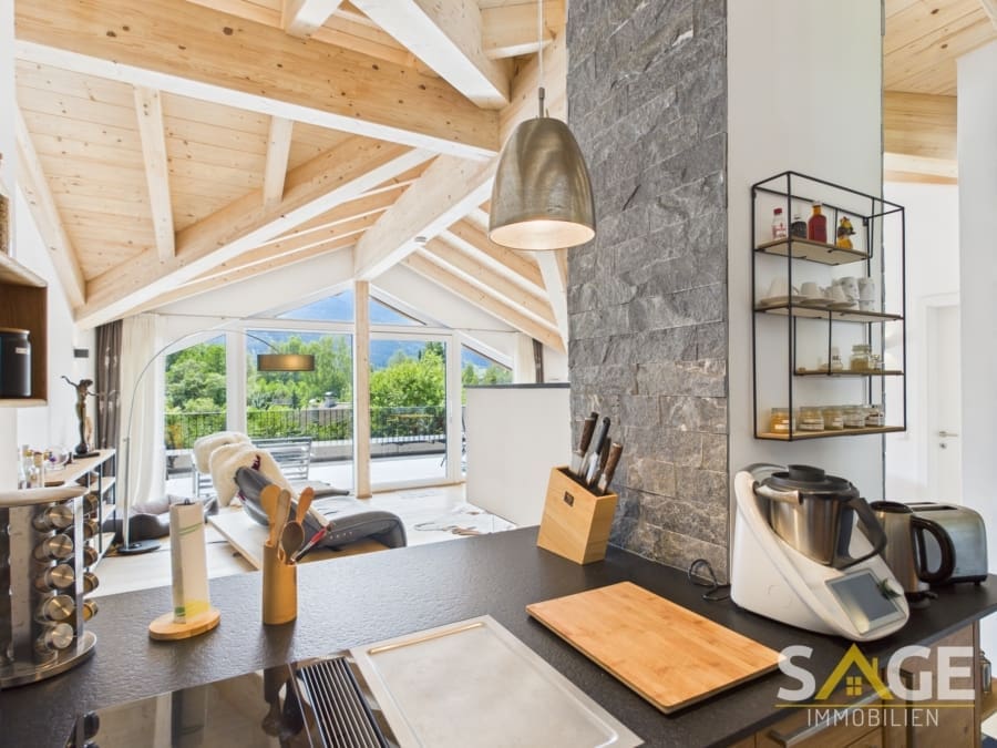 Around 50 m from the nearest green and fantastic views from the terraces, Penthouse in 5700 Zell am See