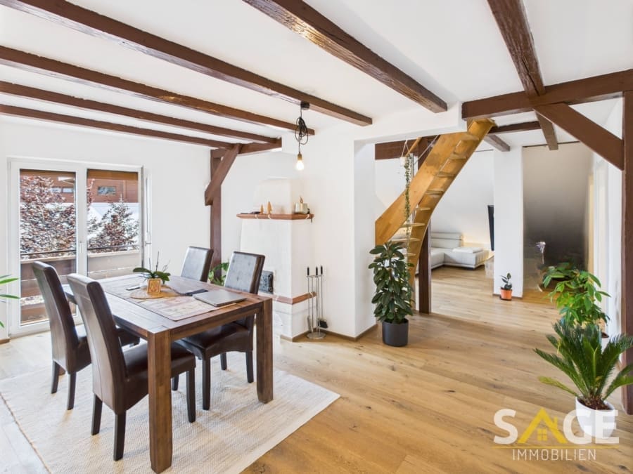 Stylish top-floor apartment with gallery and panoramic views in Saalfelden, Top floor in 5760 Saalfelden am Steinernen Meer